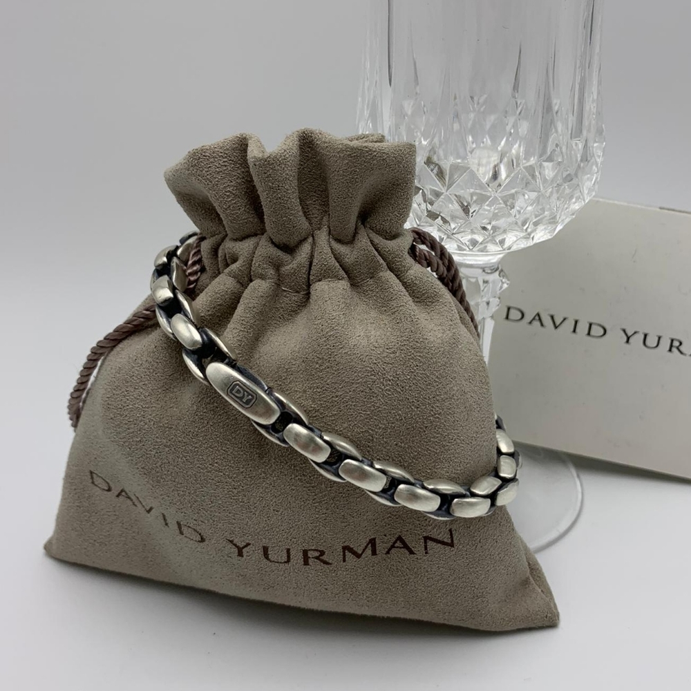 David Yurman Elongated Box Chain Bracelet